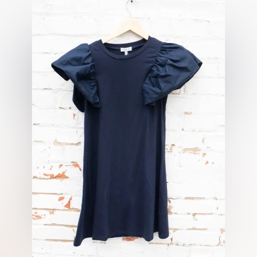 NWT TCEC Navy Dress